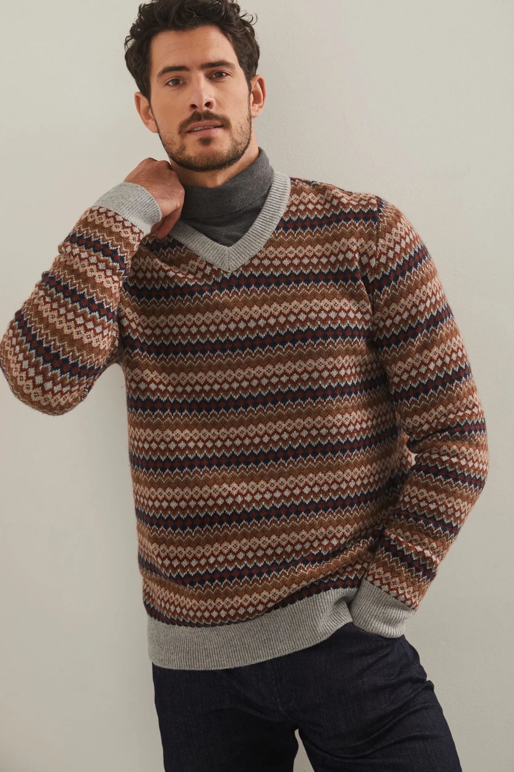 Fair isle sweater sold by Tristan Style