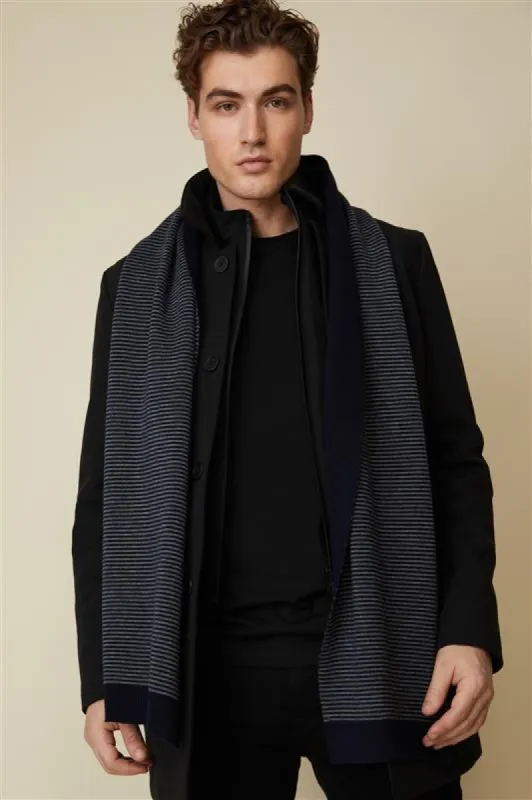 Double side knitted scarf sold by Tristan Style