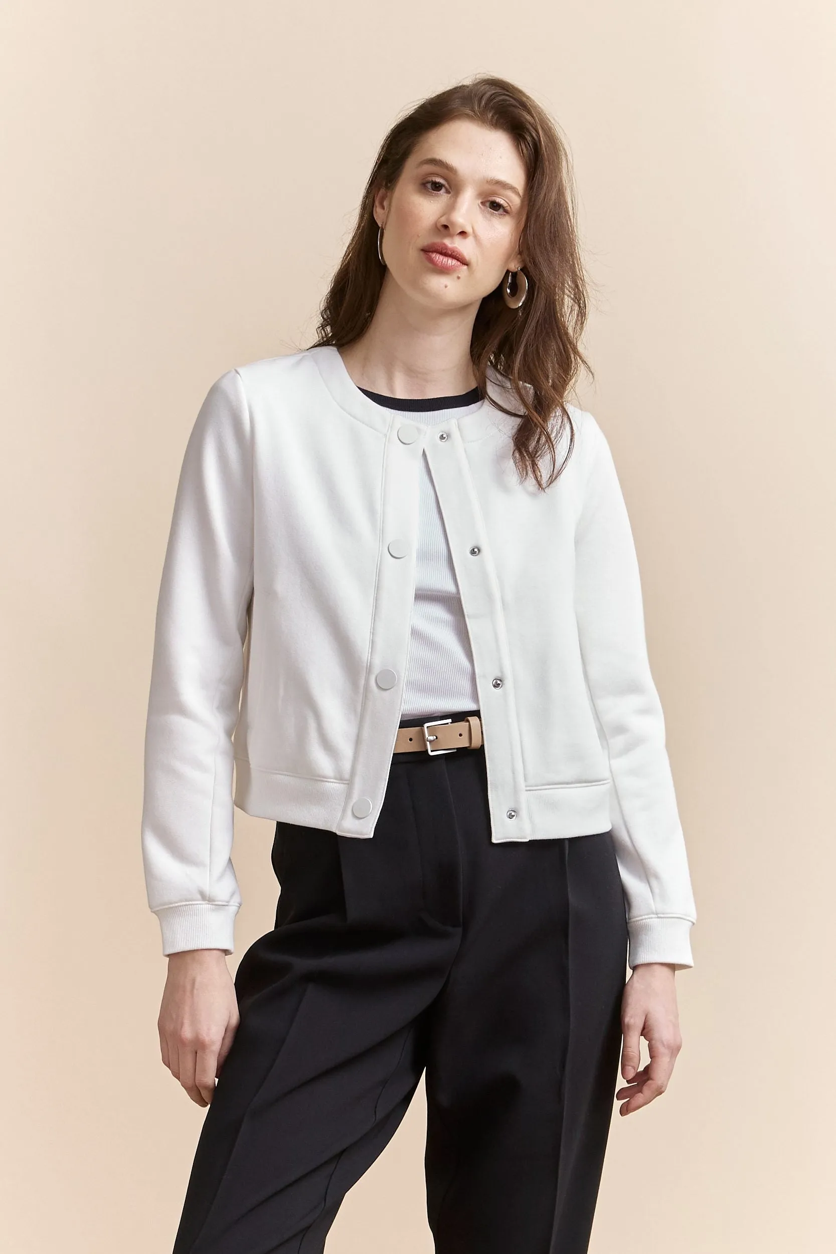 Fleece jacket sold by Tristan Style product image thumbnail 2