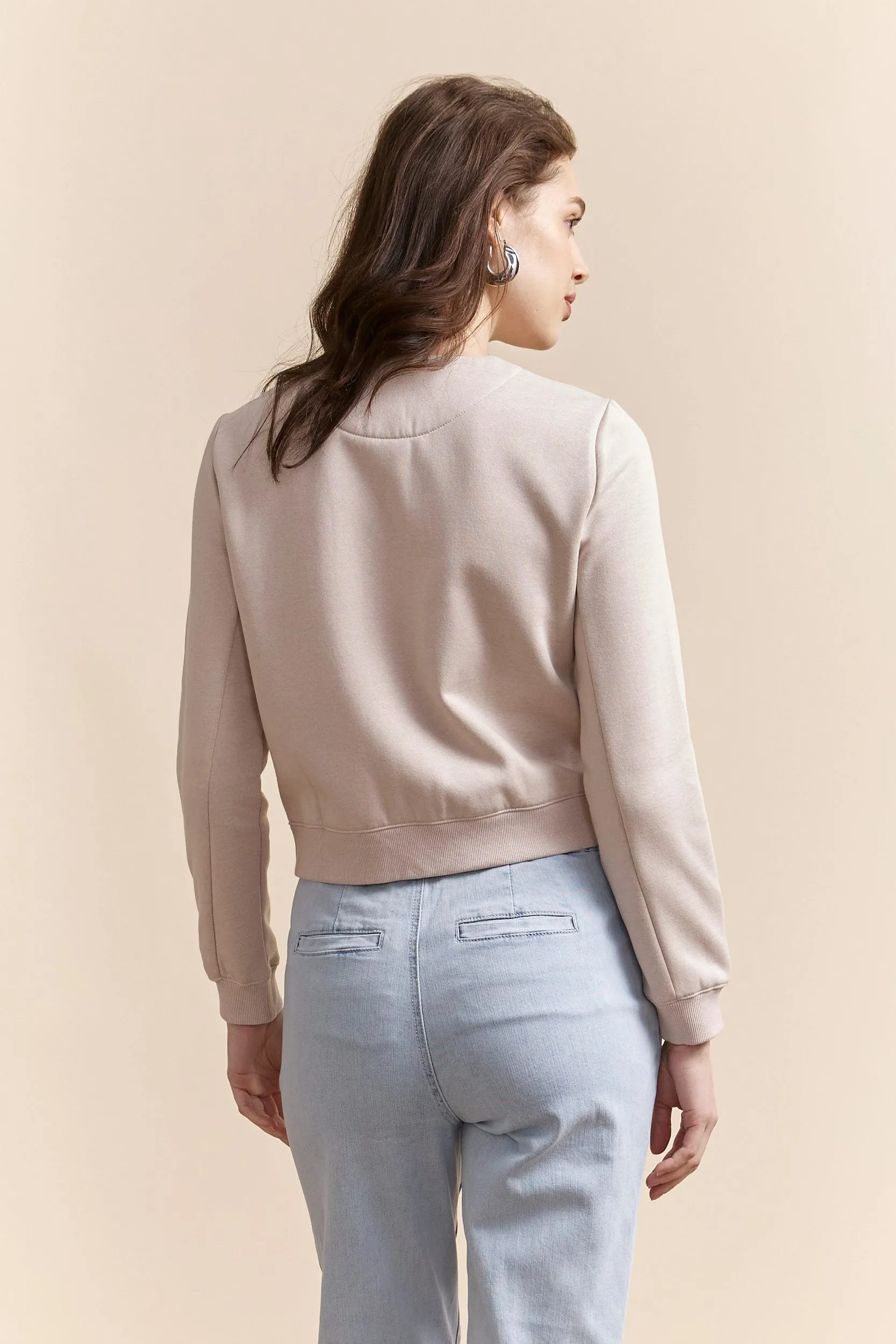 Fleece jacket sold by Tristan Style product image thumbnail 3