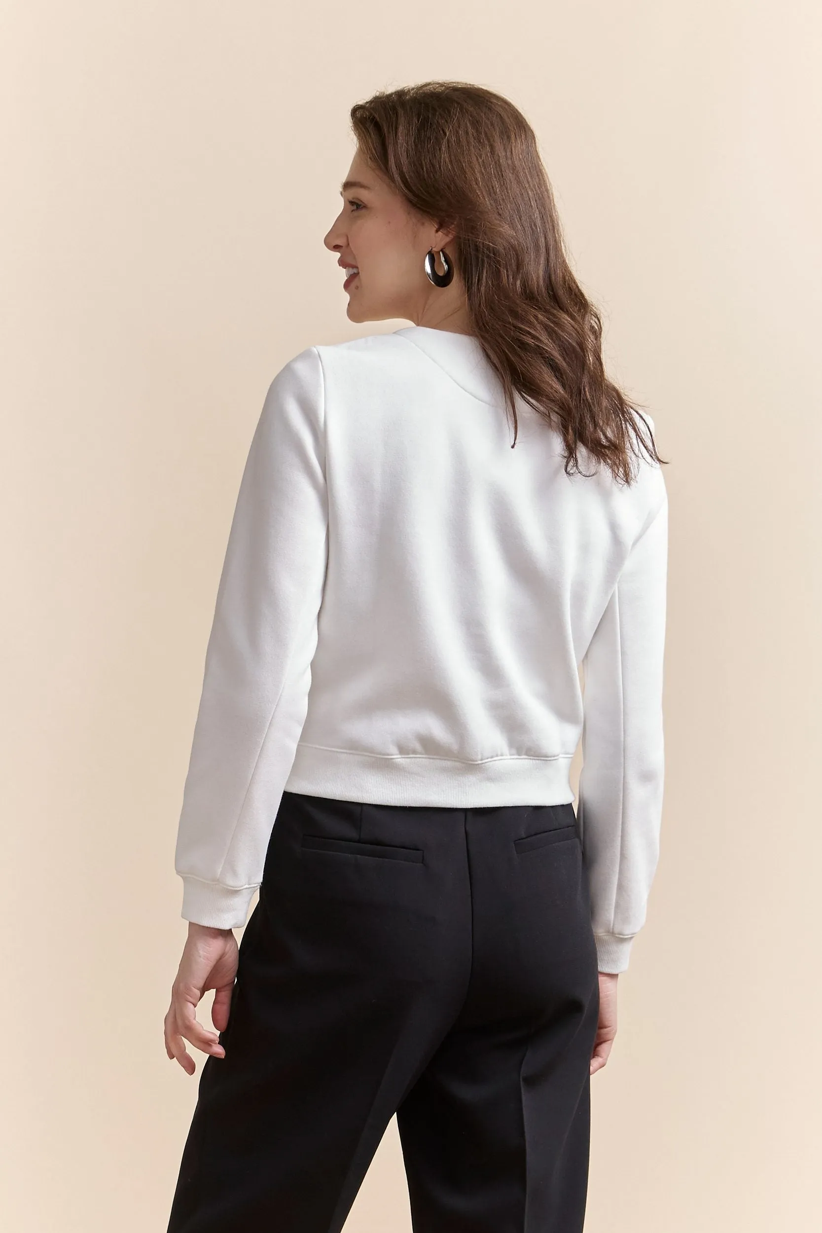 Fleece jacket sold by Tristan Style product image thumbnail 5