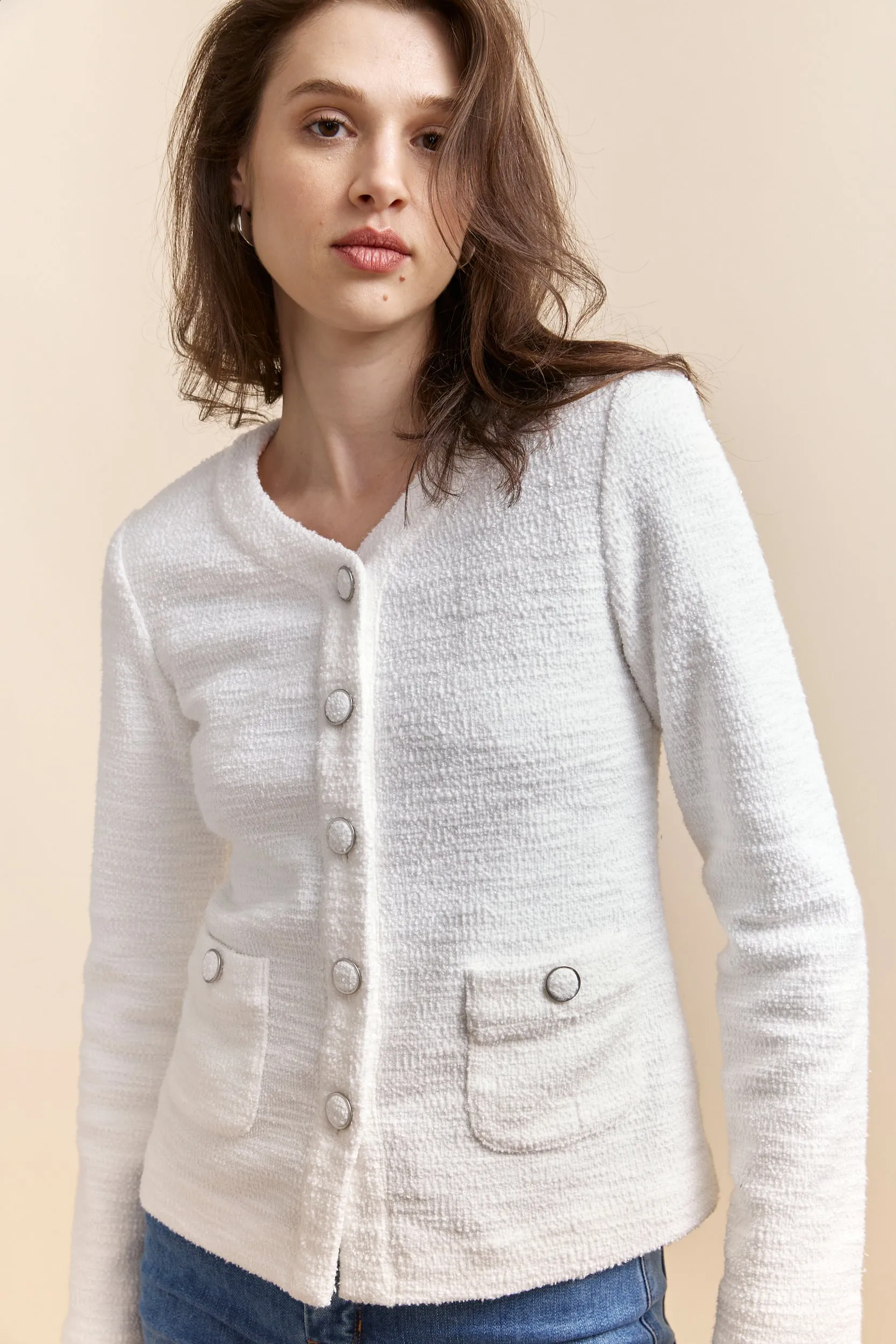Short stretch jacket sold by Tristan Style product image thumbnail 4