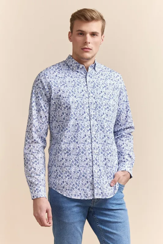 Floral Semi-Fitted shirt sold by Tristan Style
