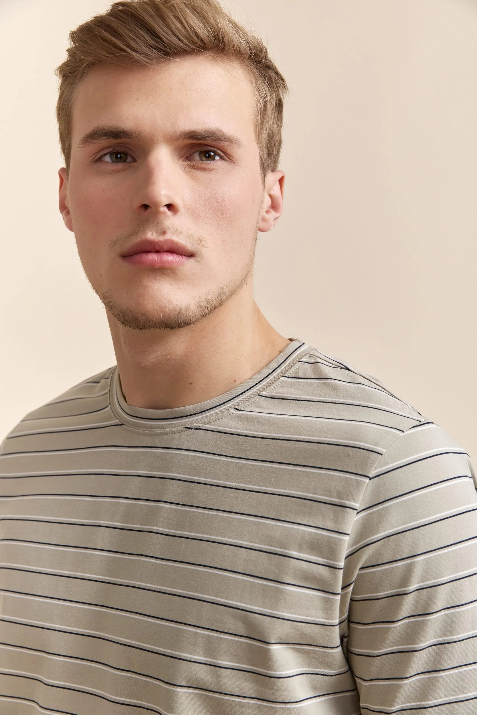 Striped t-shirt sold by Tristan Style product image thumbnail 3