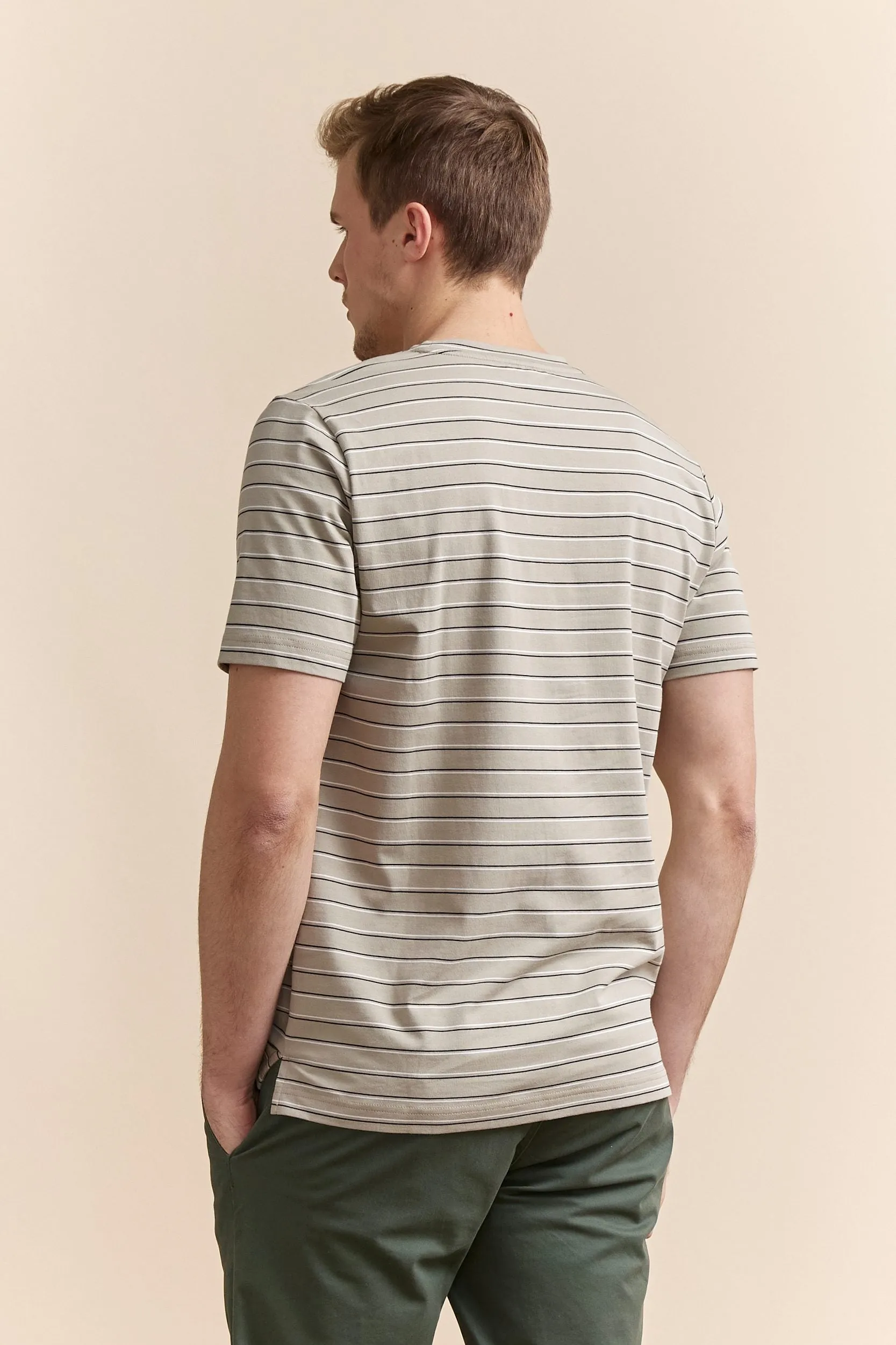 Striped t-shirt sold by Tristan Style product image thumbnail 2