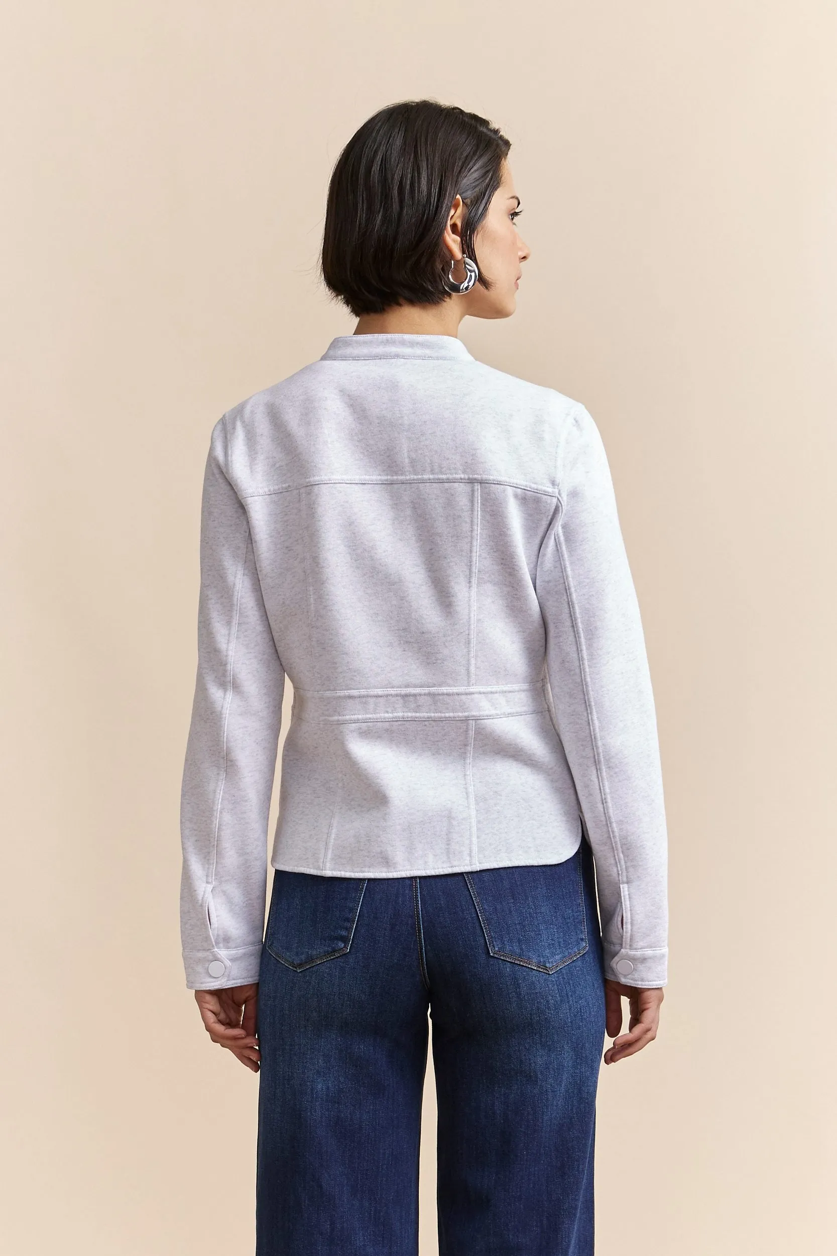 Casual fleece jacket sold by Tristan Style product image thumbnail 2