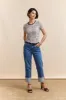 Textured T-shirt with print sold by Tristan Style