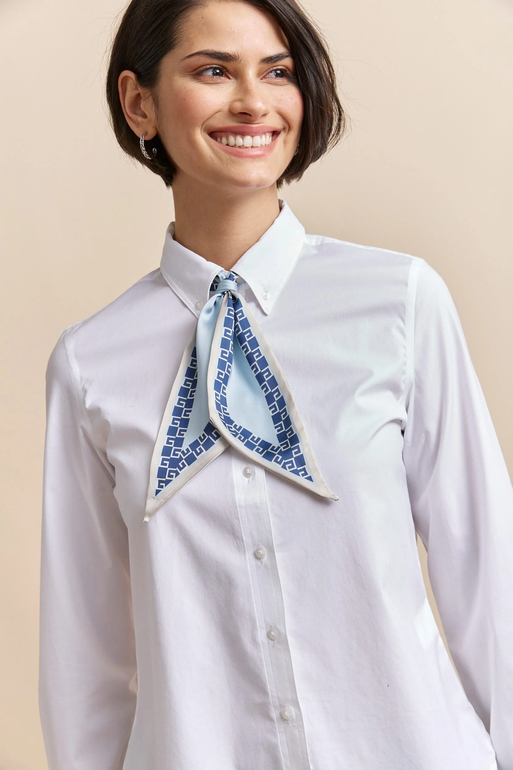 Multi-print scarf sold by Tristan Style