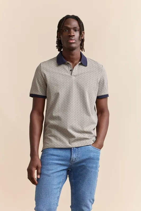 Vintage print polo sold by Tristan Style