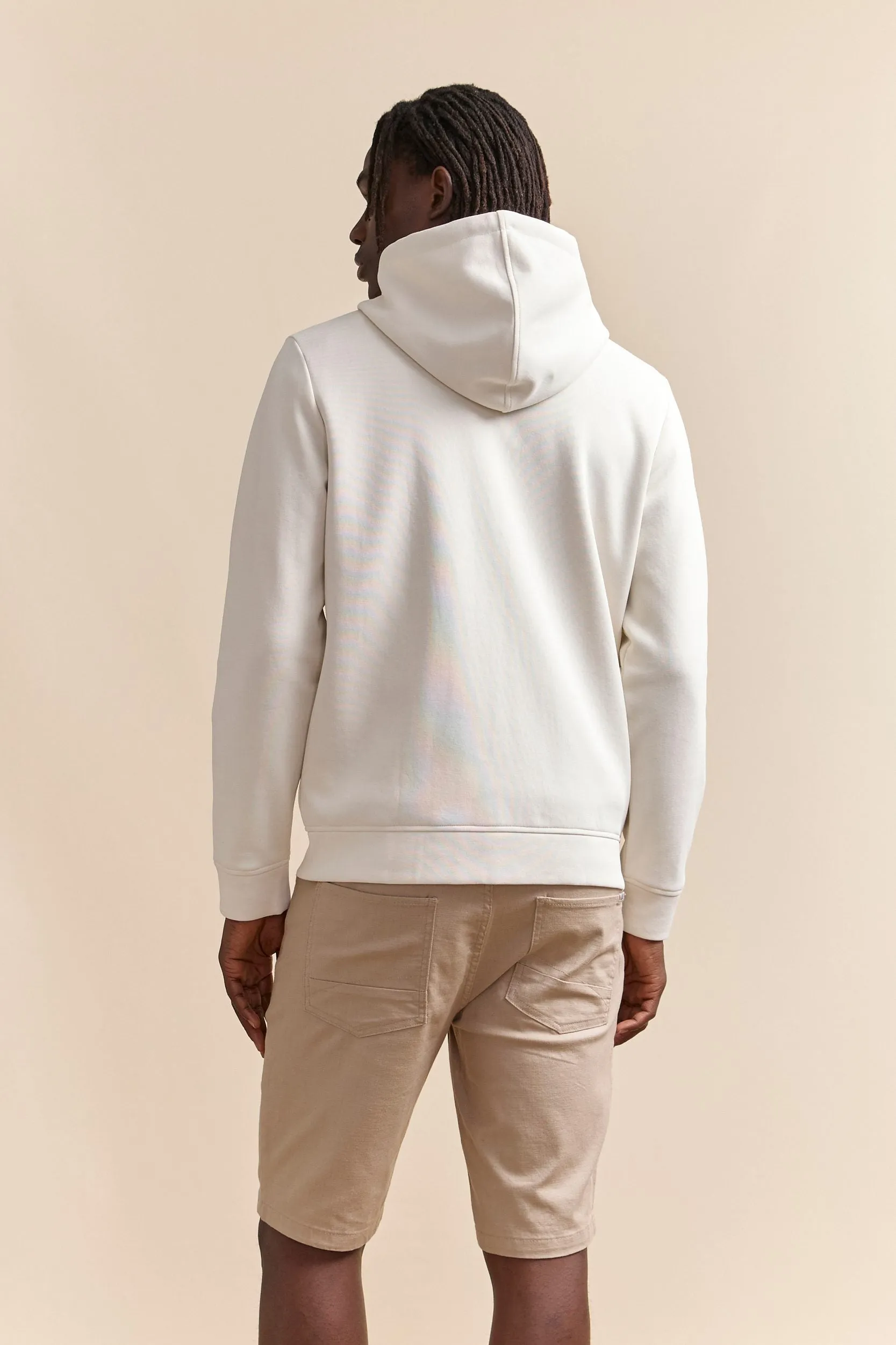 Hooded cardigan with zip sold by Tristan Style product image thumbnail 2