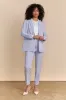 Cropped pants with cuff sold by Tristan Style
