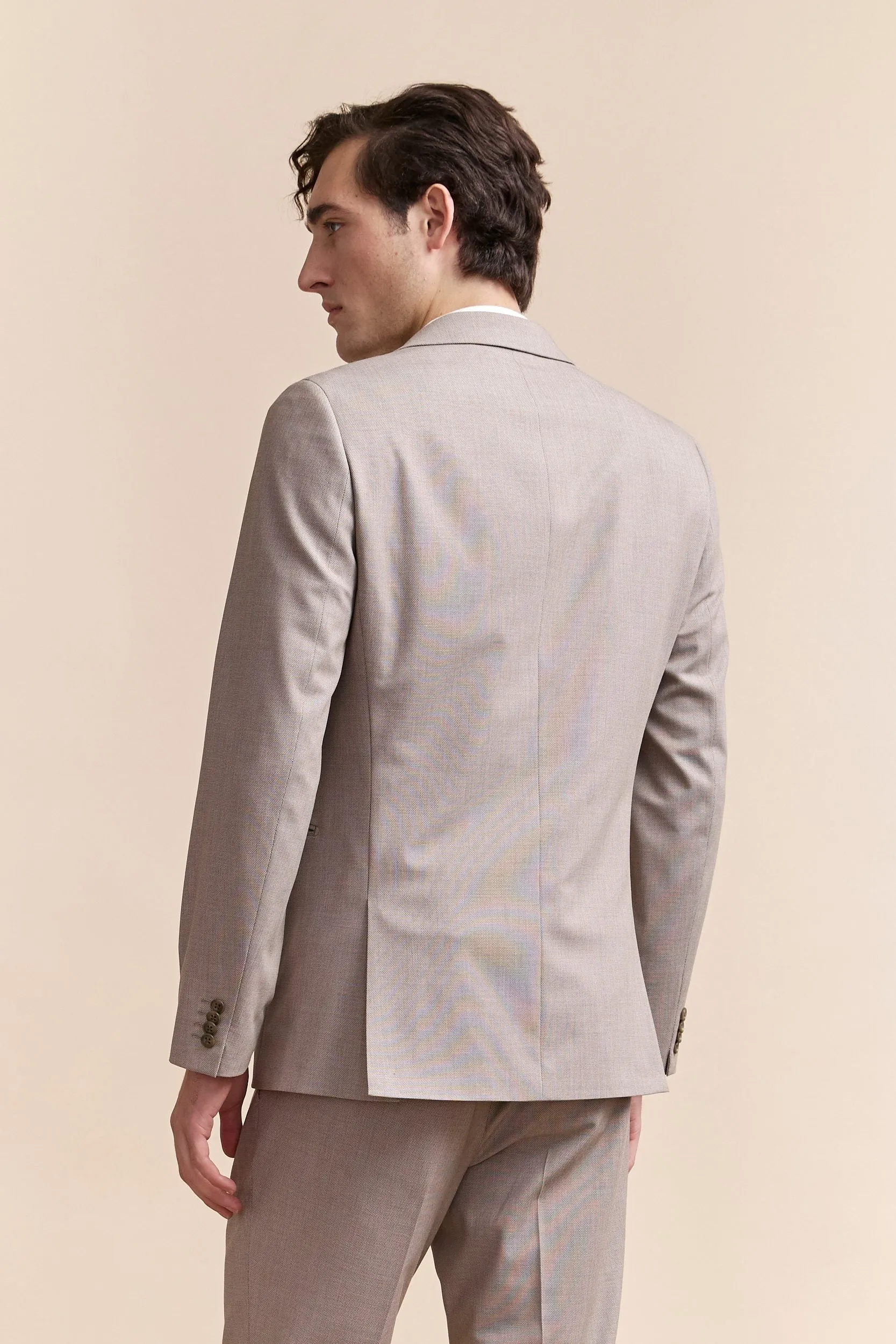 Textured extra-fitted blazer sold by Tristan Style product image thumbnail 2