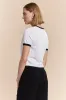 Short sleeve sweater sold by Tristan Style