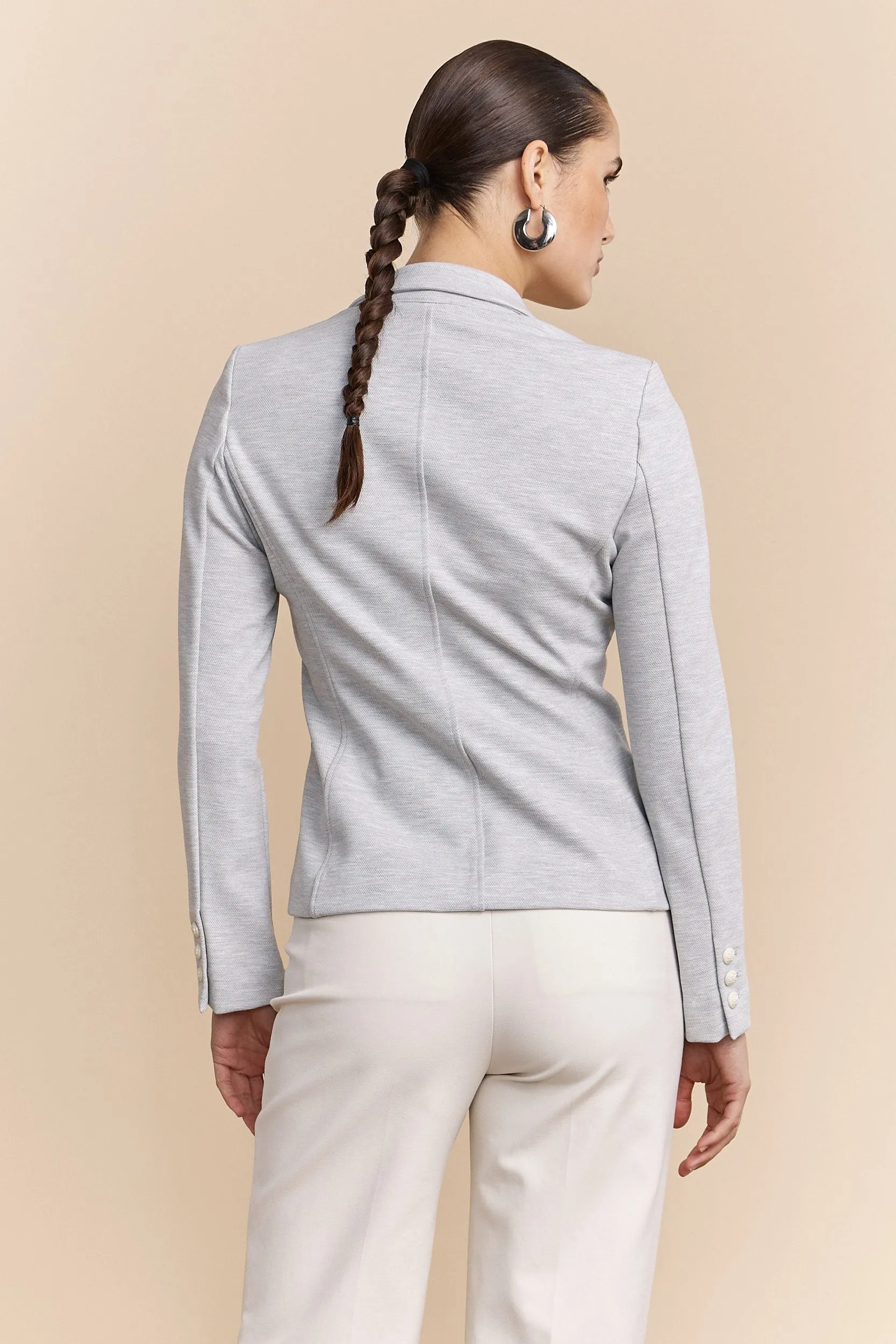 Double-Breasted Stretch Blazer sold by Tristan Style product image thumbnail 2