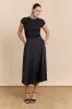Satin skirt with elastic waist sold by Tristan Style
