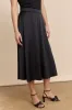 Satin skirt with elastic waist sold by Tristan Style