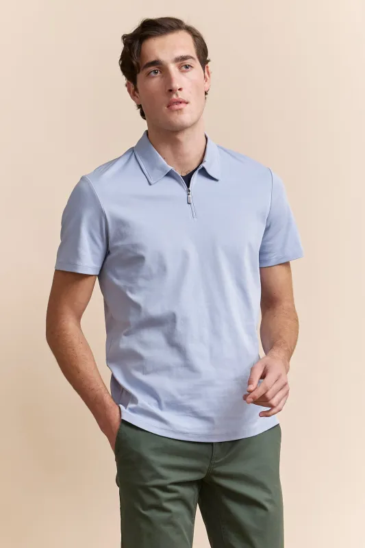 Pima cotton short sleeves polo sold by Tristan Style