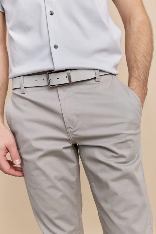 Suede and leather reversible belt sold by Tristan Style