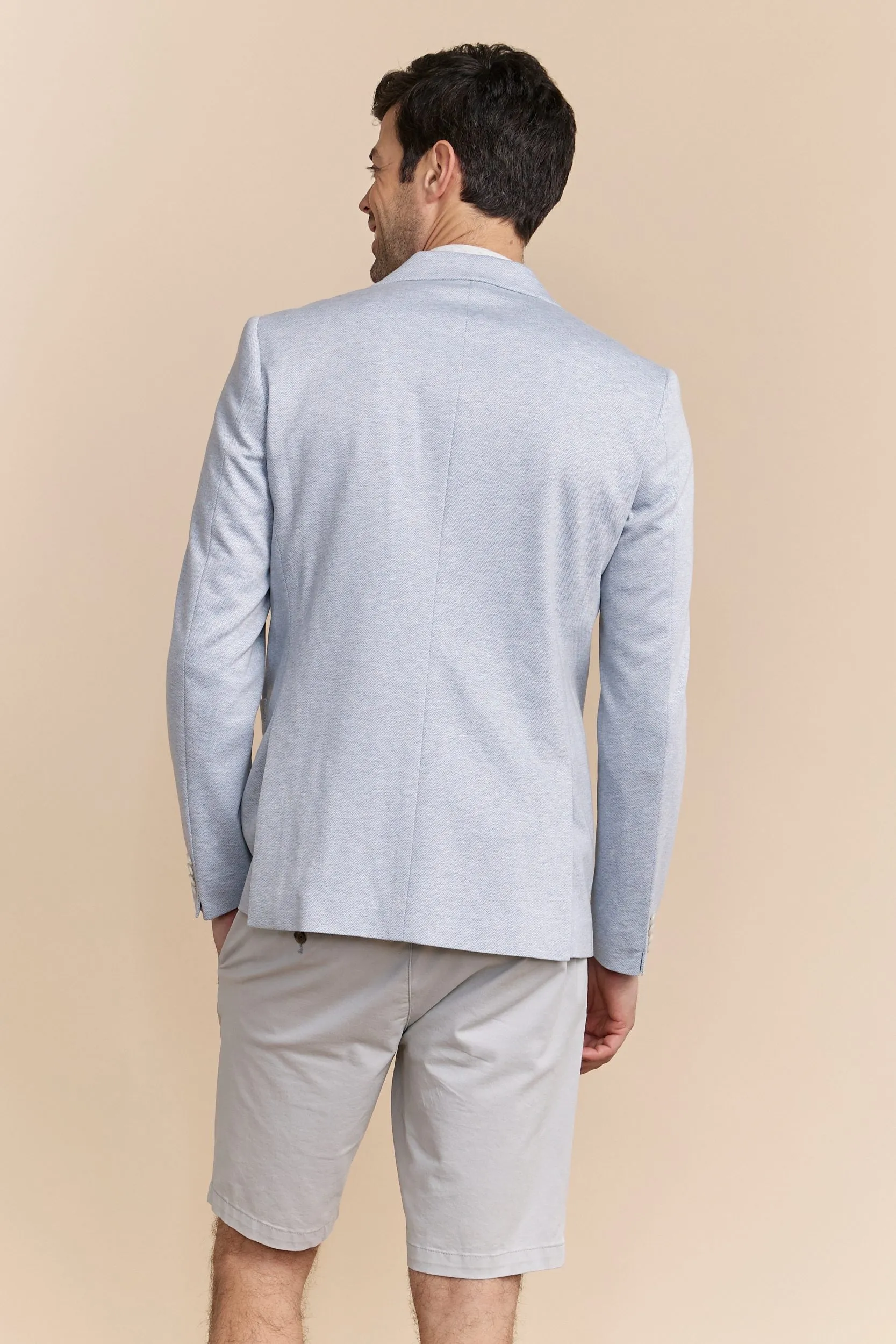 Herringbone knit blazer sold by Tristan Style product image thumbnail 2