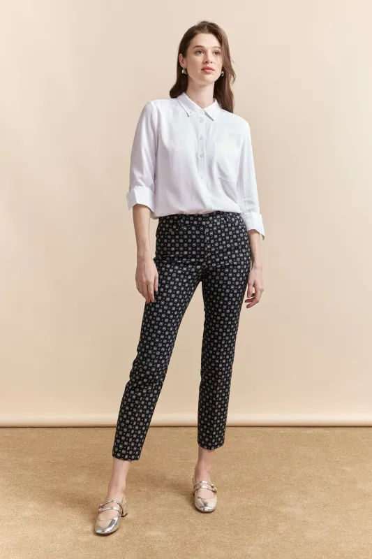 Printed cropped pants sold by Tristan Style