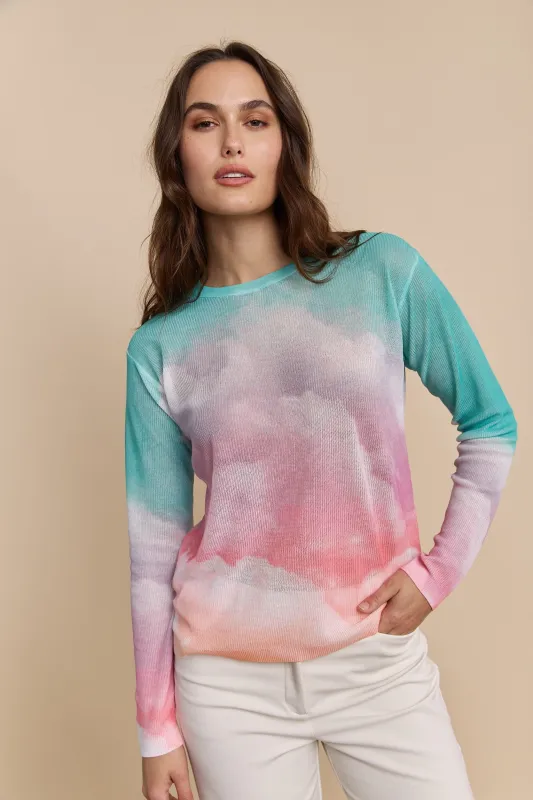Cloud print sweater sold by Tristan Style