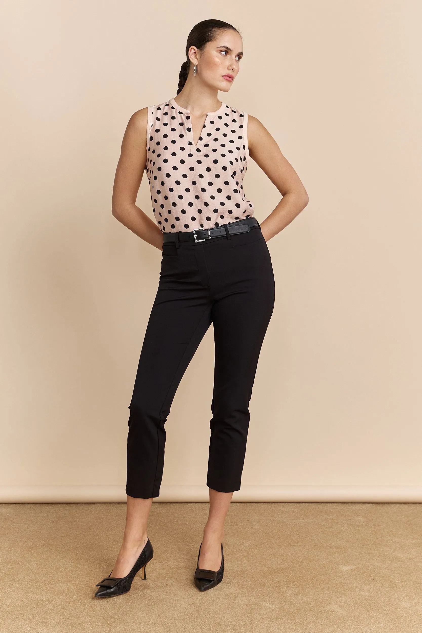 Polka dot top sold by Tristan Style product image thumbnail 5