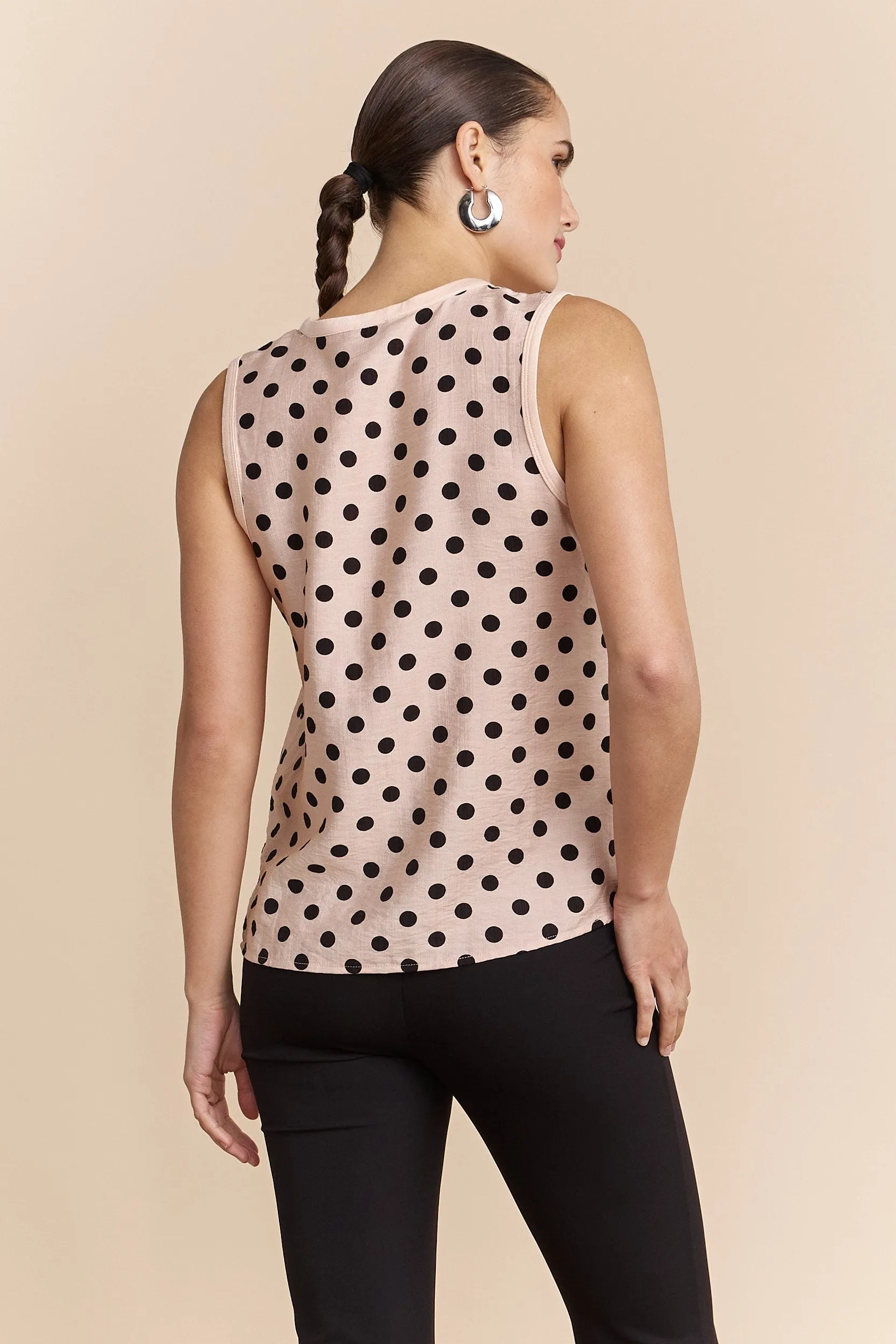 Polka dot top sold by Tristan Style product image thumbnail 3