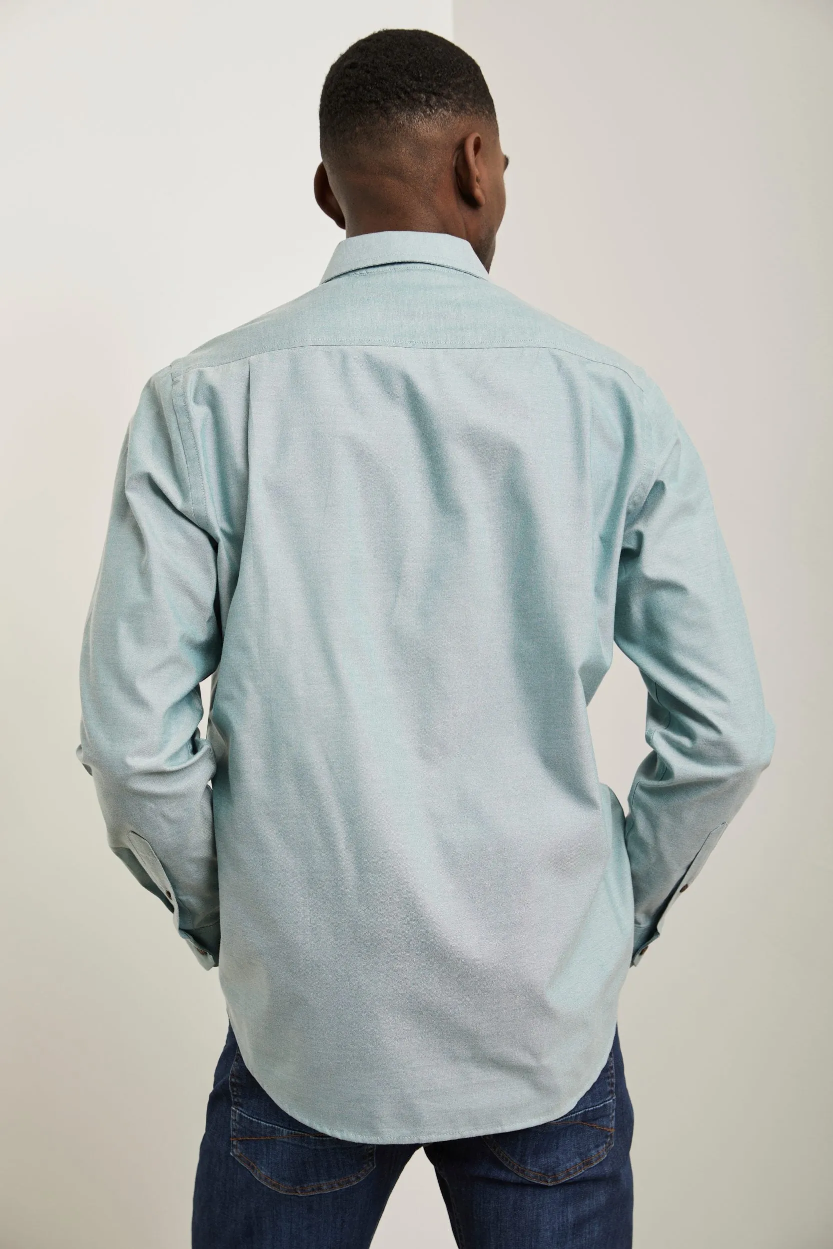 Comfort oxford shirt sold by Tristan Style product image thumbnail 4