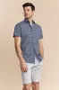 Short sleeves stretch fitted chemise sold by Tristan Style