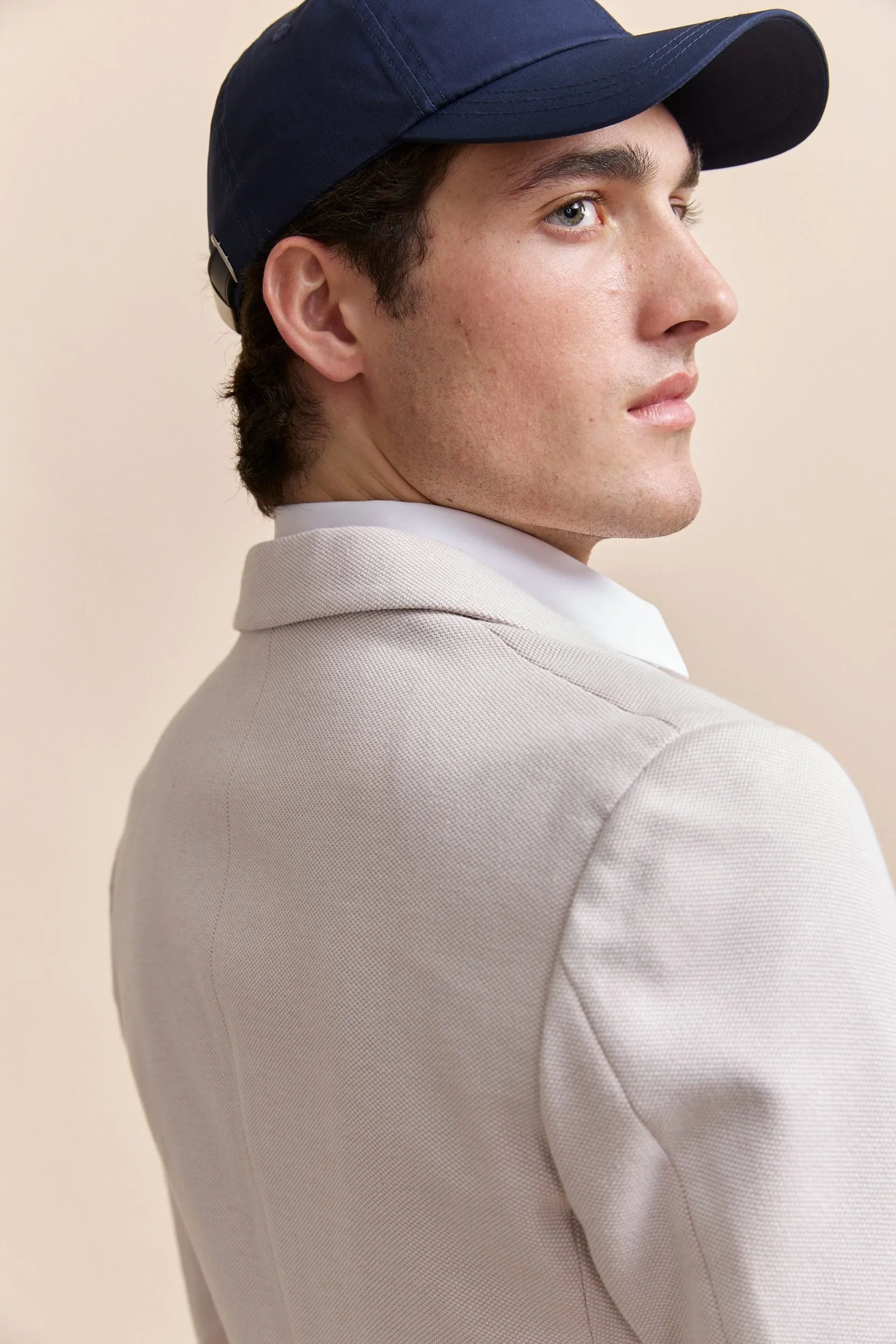 Twill fabric solid cap sold by Tristan Style product image thumbnail 2