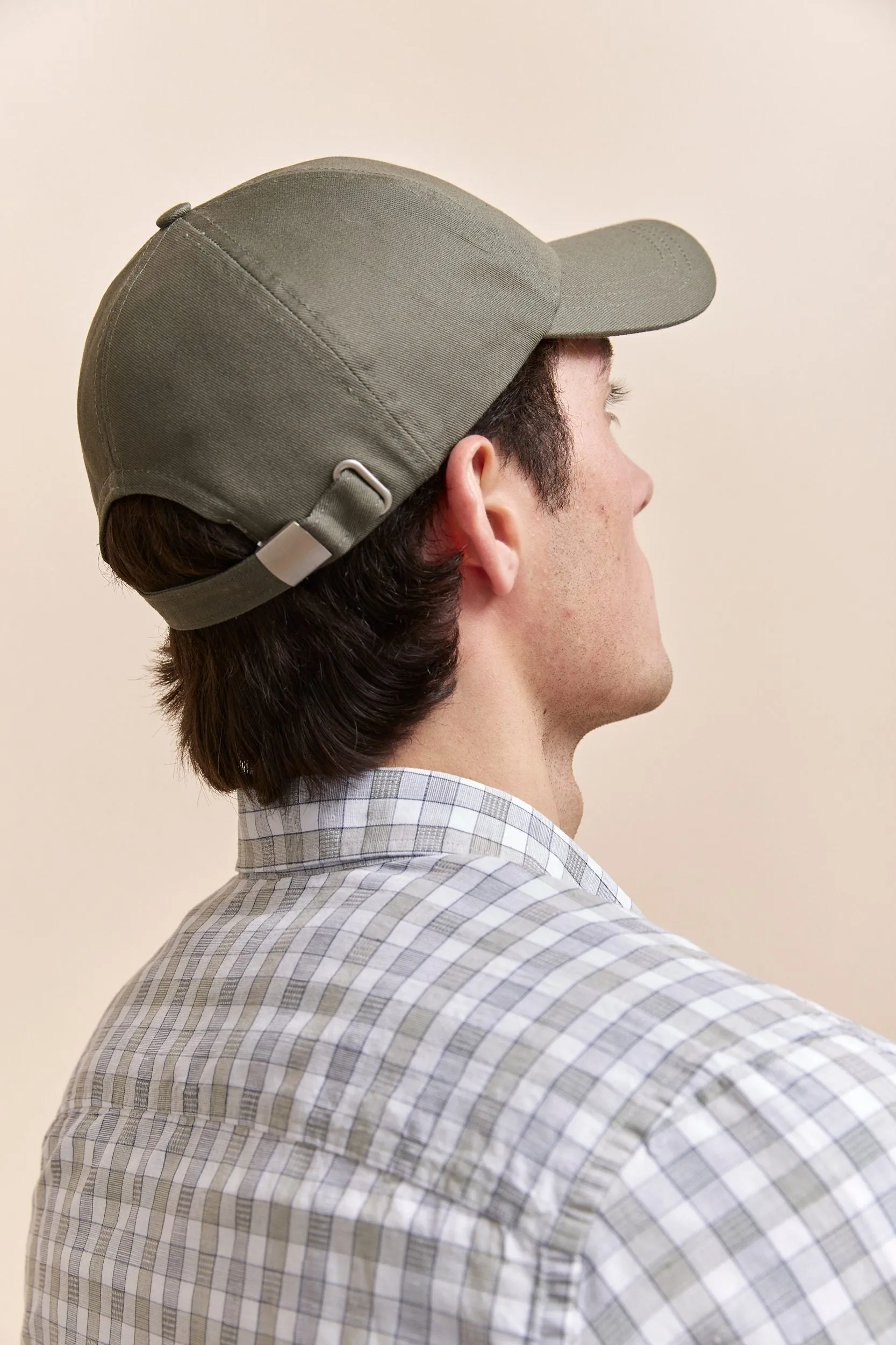 Twill fabric baseball cap sold by Tristan Style product image thumbnail 4