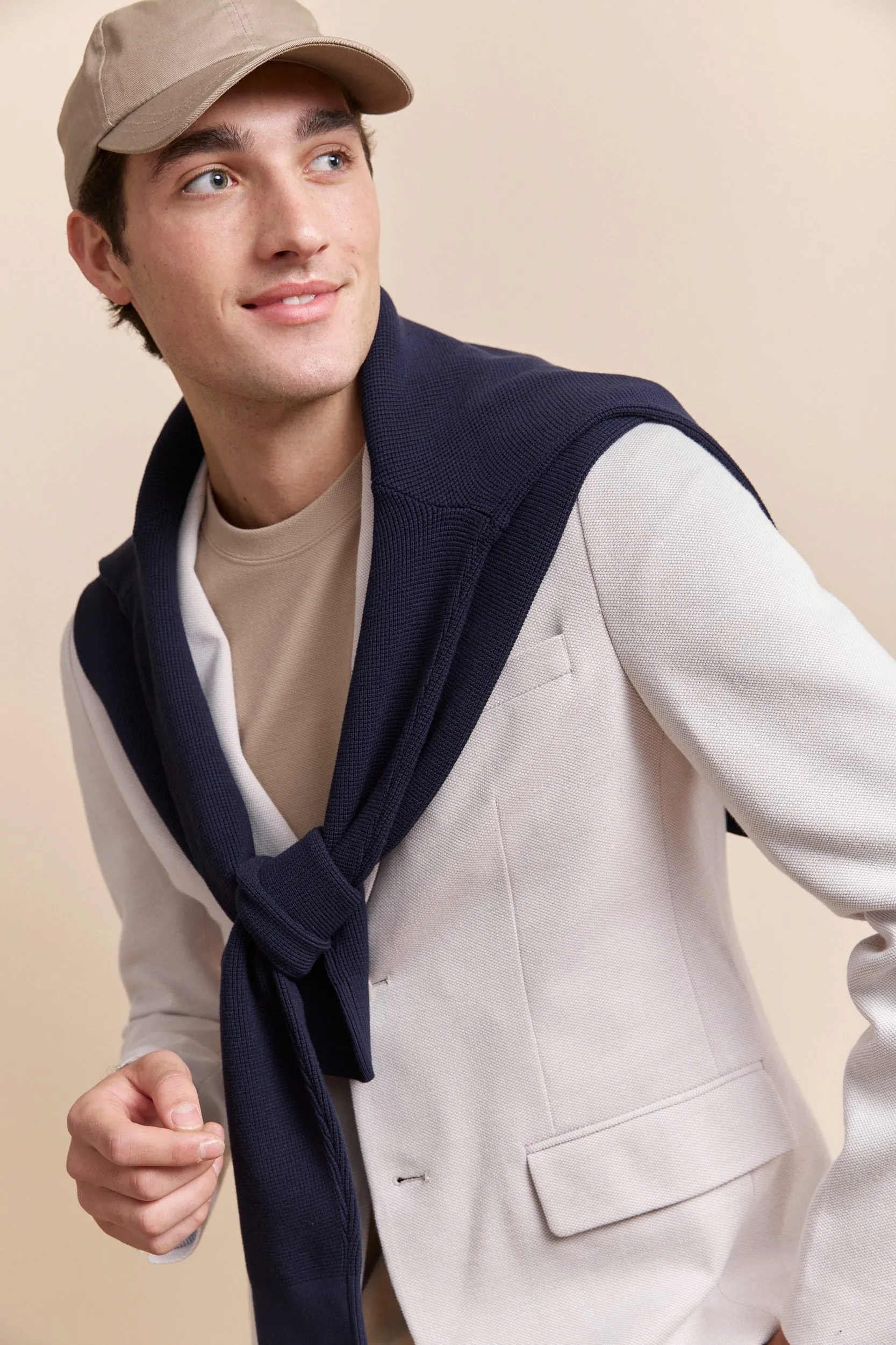 Twill fabric baseball cap sold by Tristan Style product image thumbnail 3