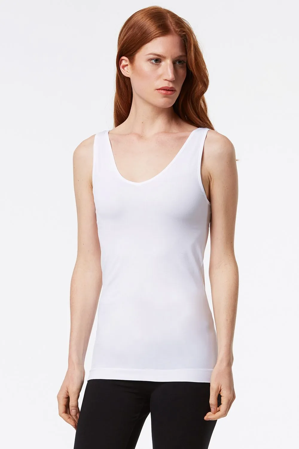 Back to front seamless camisole sold by Tristan Style product image thumbnail 3