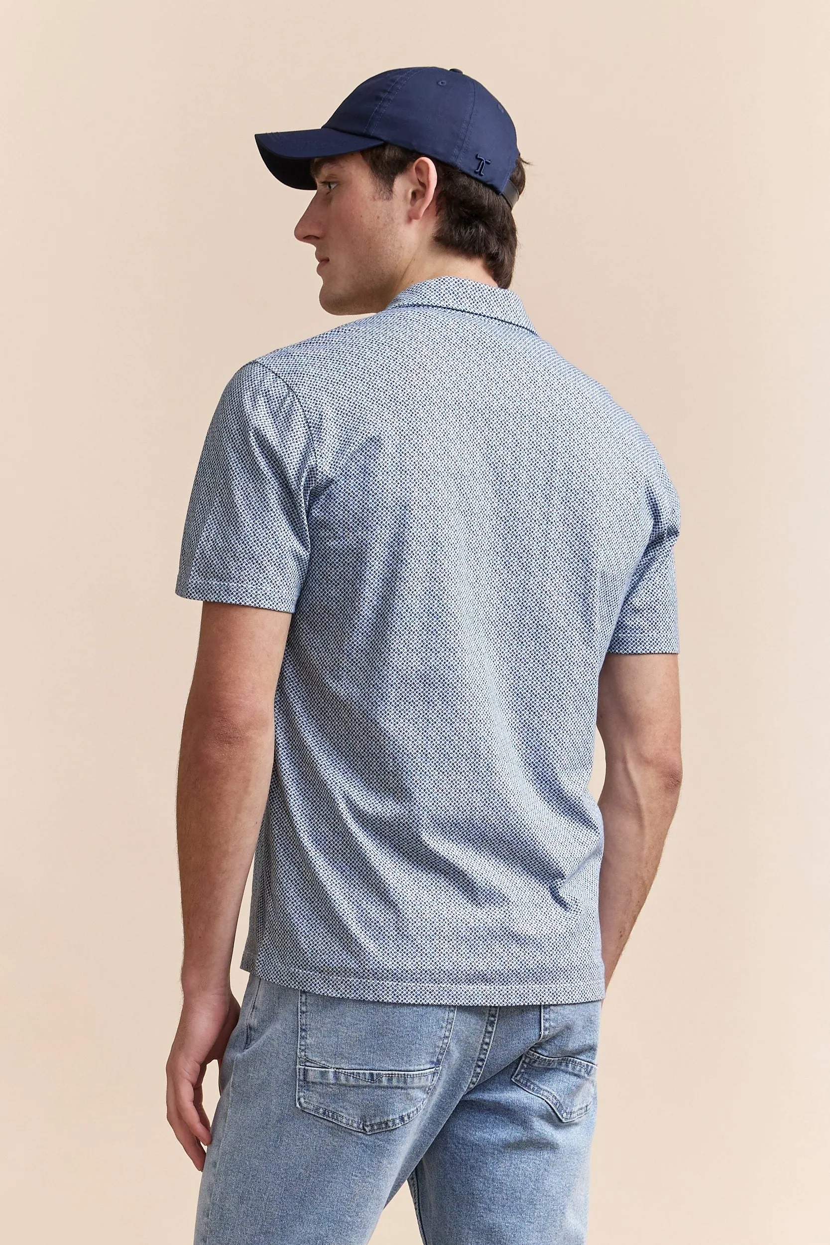 Printed jersey shirt sold by Tristan Style product image thumbnail 2