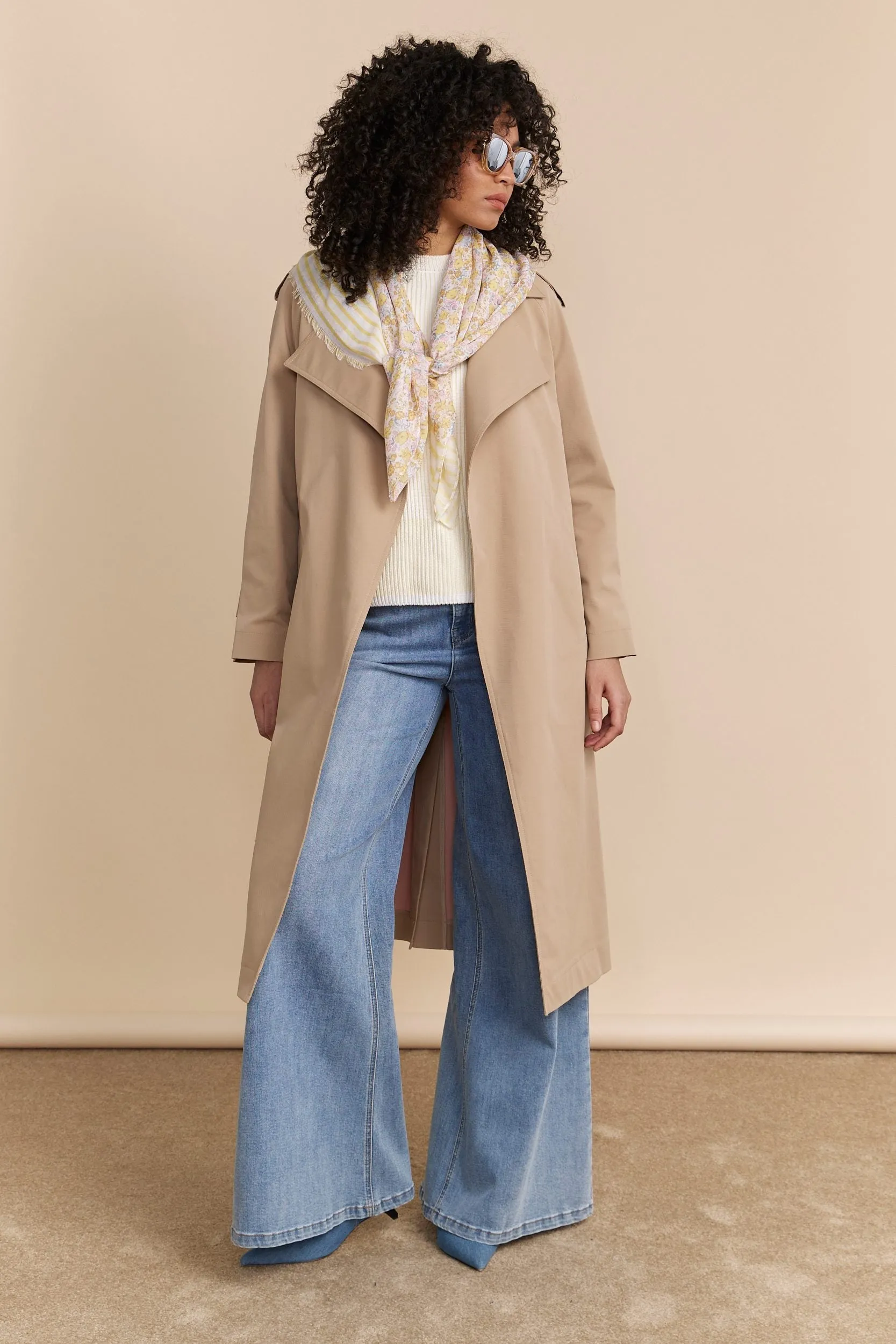 Flower printed scarf sold by Tristan Style