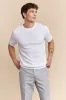 Two tone pointelle knit sweater sold by Tristan Style