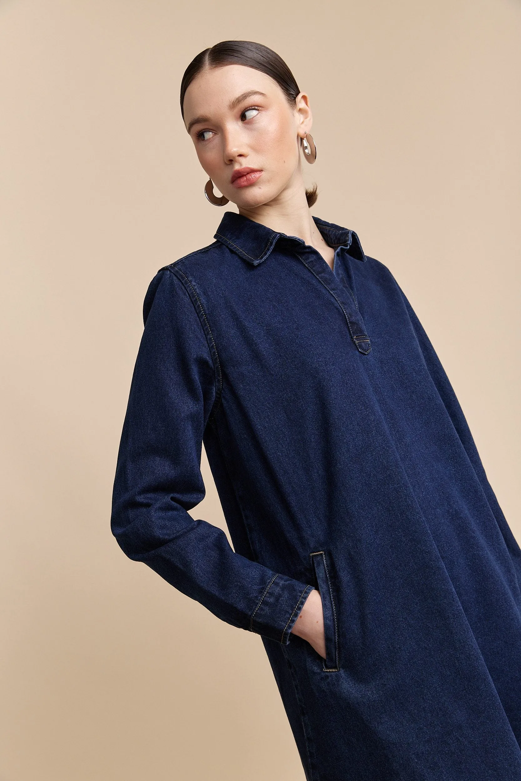 Denim dress sold by Tristan Style product image thumbnail 3