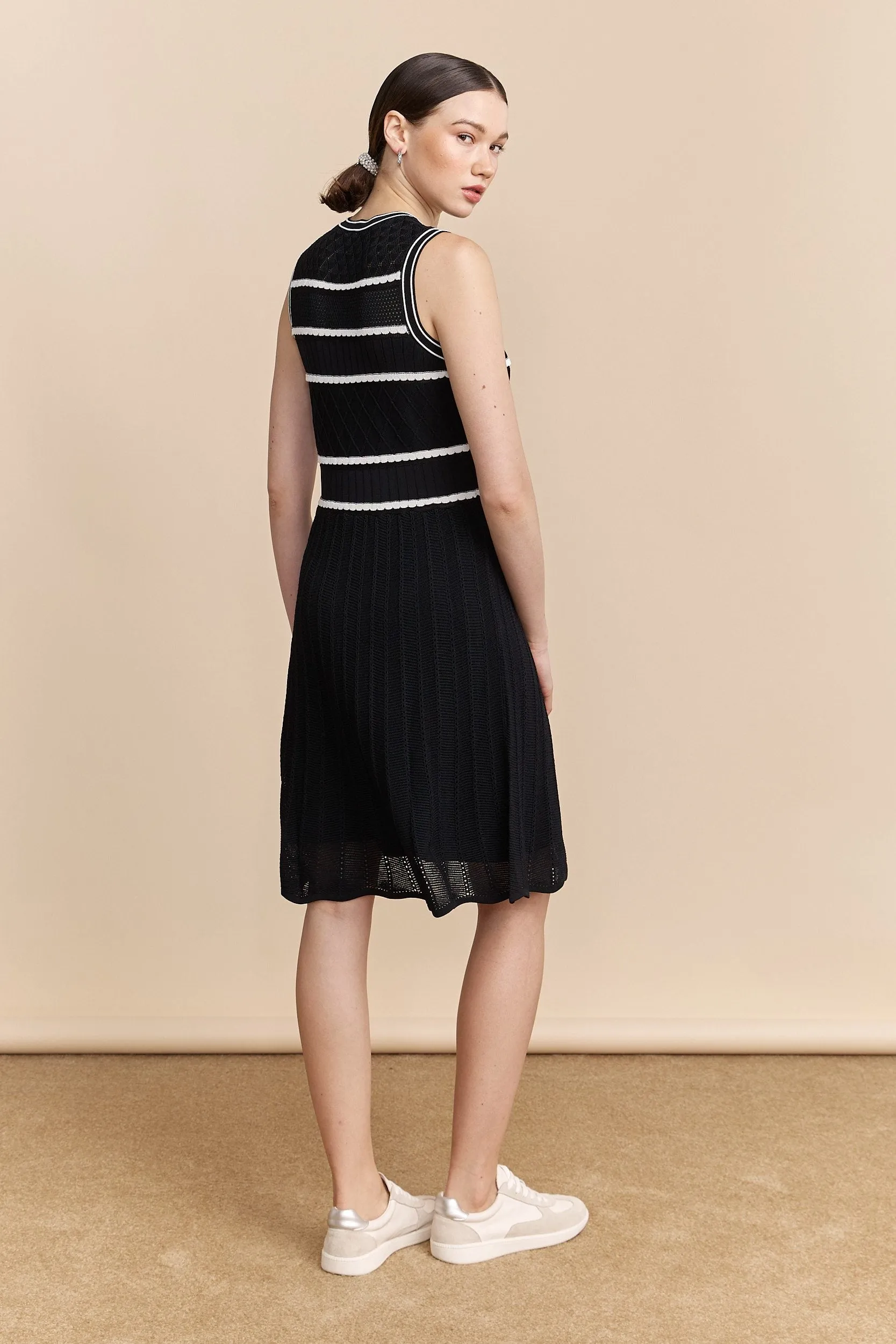 Pointelle dress sold by Tristan Style product image thumbnail 2