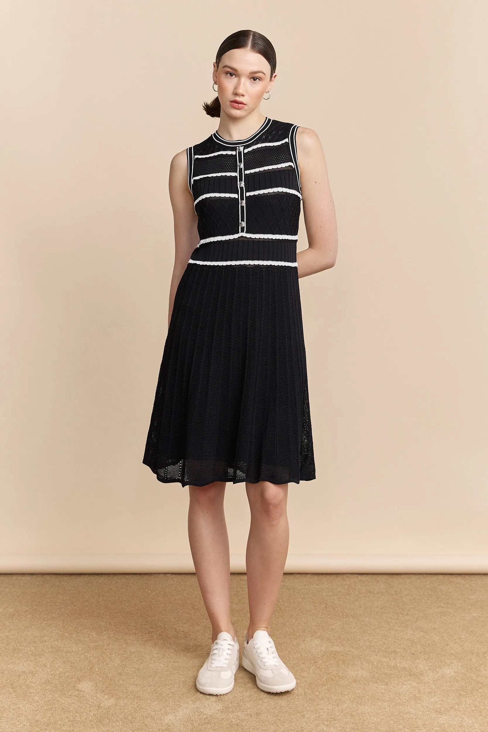 Pointelle dress sold by Tristan Style