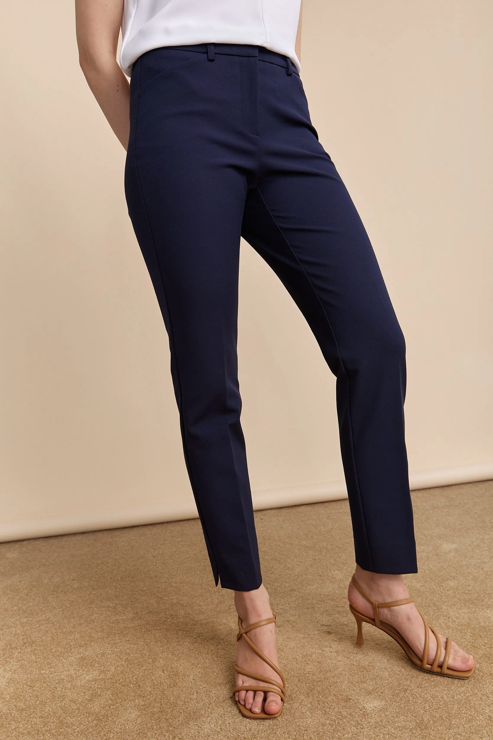 Straight cropped pants sold by Tristan Style product image thumbnail 3