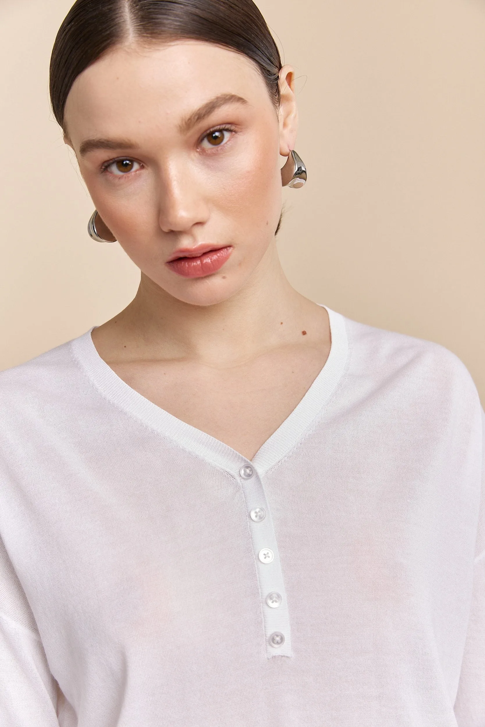 Lightweight knit sweater sold by Tristan Style product image thumbnail 3