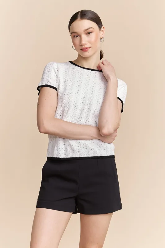 Knit t-shirt sold by Tristan Style