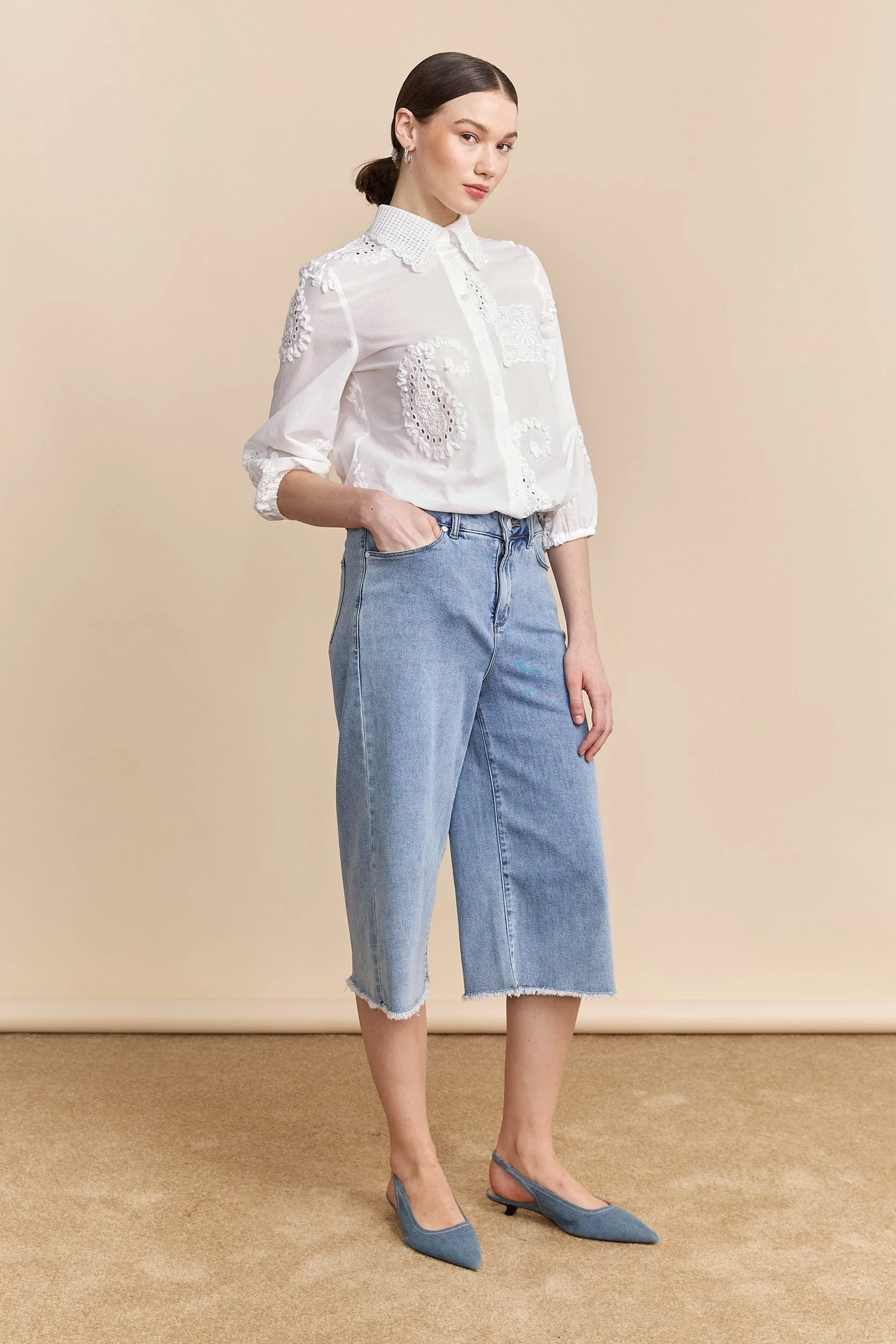 Loose shirt with drawstring sold by Tristan Style product image thumbnail 4