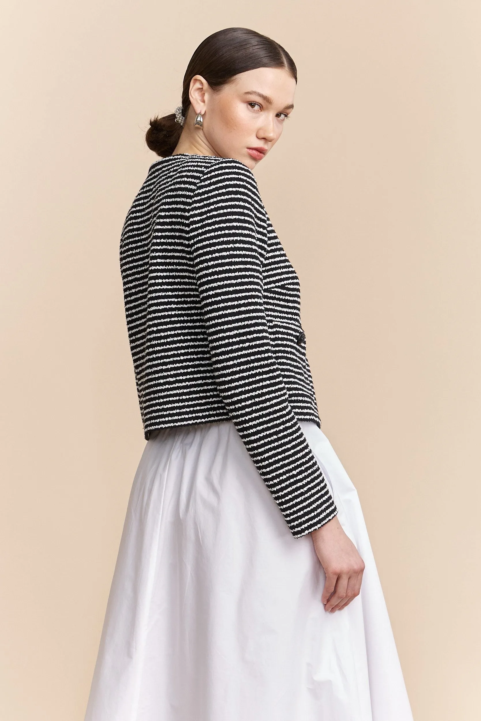 Short stretch jacket sold by Tristan Style product image thumbnail 2