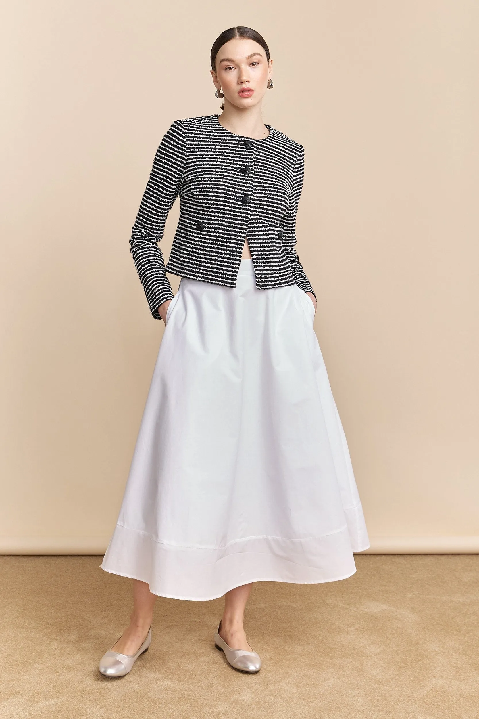 Short stretch jacket sold by Tristan Style