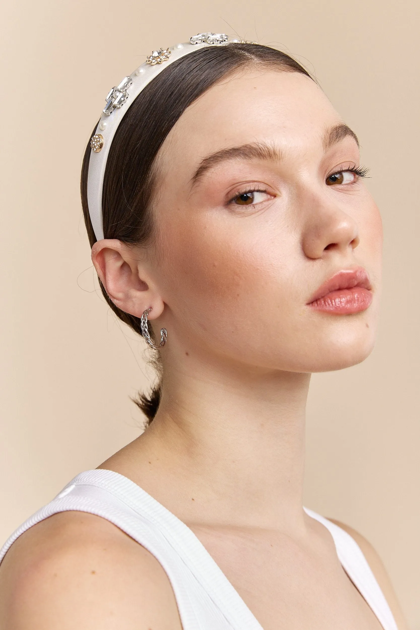 Hairband with stones sold by Tristan Style product image thumbnail 3