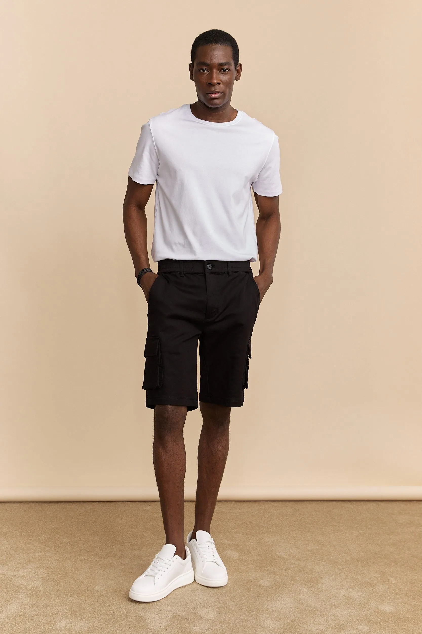 Cargo shorts with pockets sold by Tristan Style product image thumbnail 5