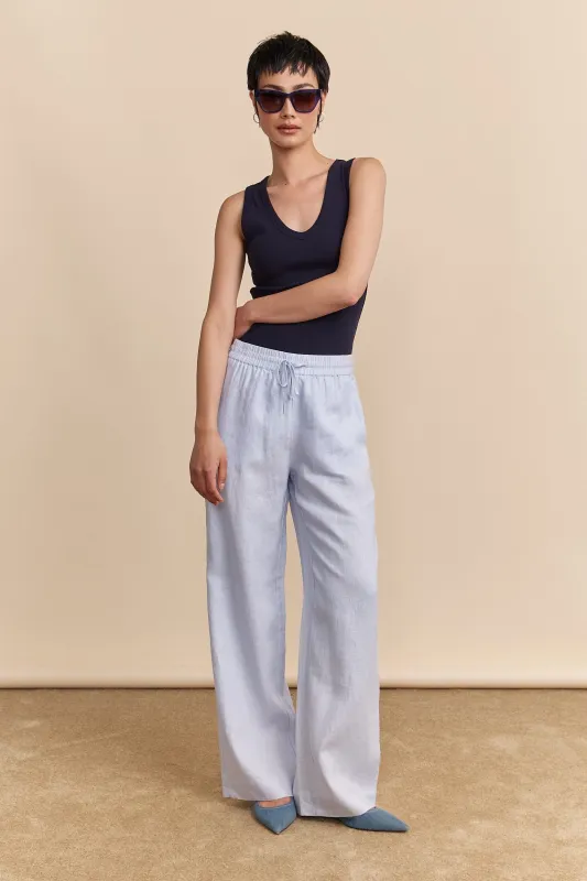 Linen pants sold by Tristan Style