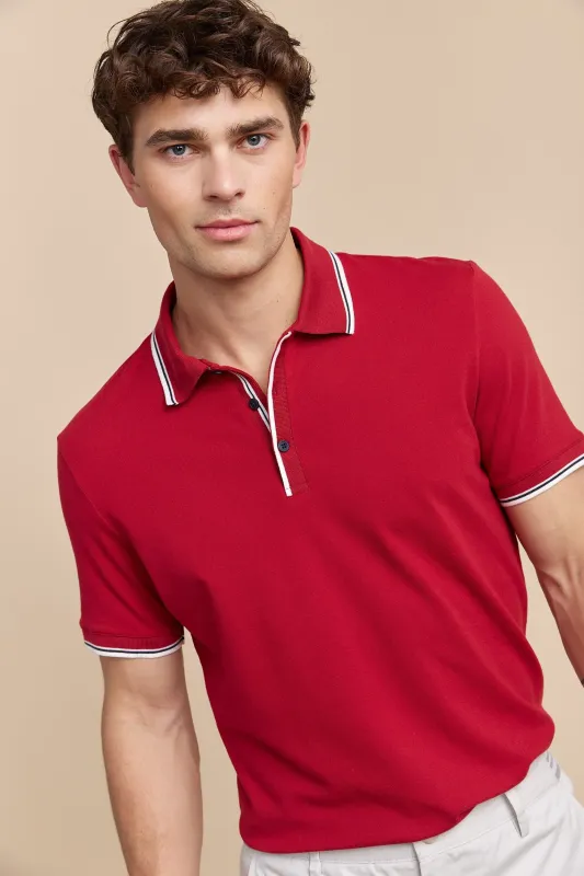 Nautical style polo sold by Tristan Style