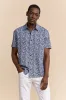 Tropical leaves print shirt sold by Tristan Style